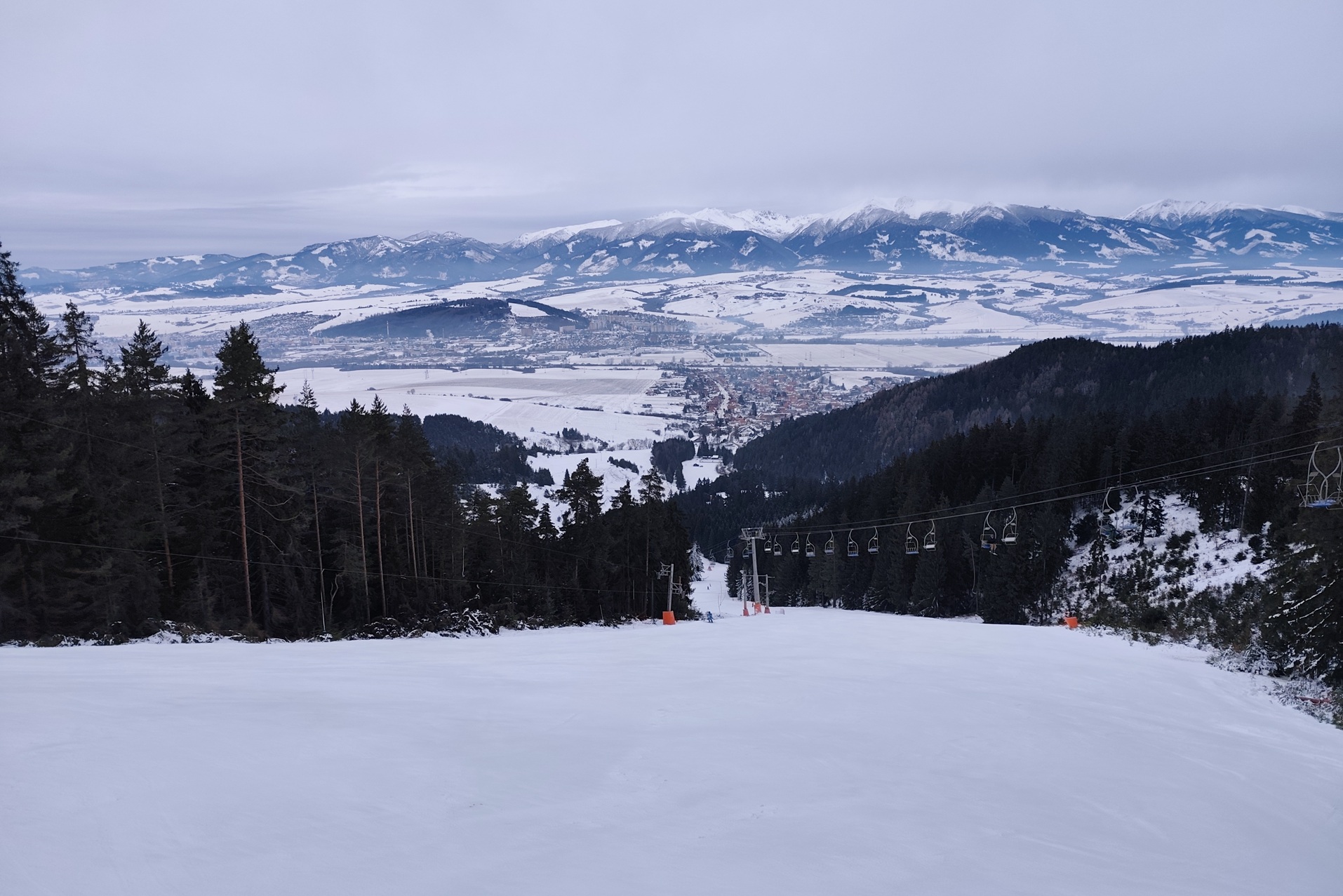 Zimná lyžovačka v Nízkych Tatrách